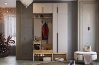 Прихожая Баско К6 кашемир дуб крафт золотой