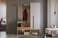 Прихожая Баско К2 кашемир дуб крафт золотой